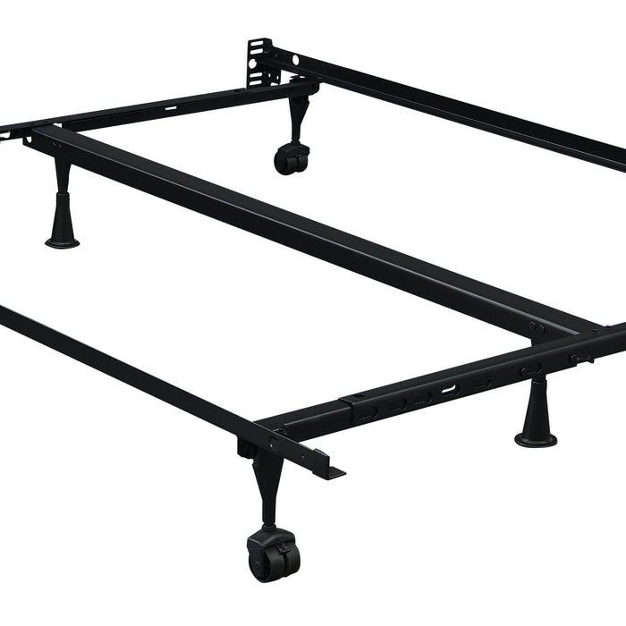 Metal Frame - Queen/King Metal Bed Frame - Black