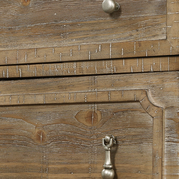 Interlude - 5 Drawers Chest - Light Brown