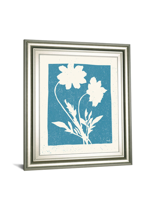 Joyful Spring I By Moira Hershey - Framed Print Wall Art - Blue