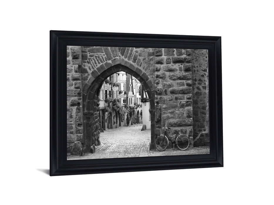 Quiet Passageway - 28" x 34" Framed Wall Art