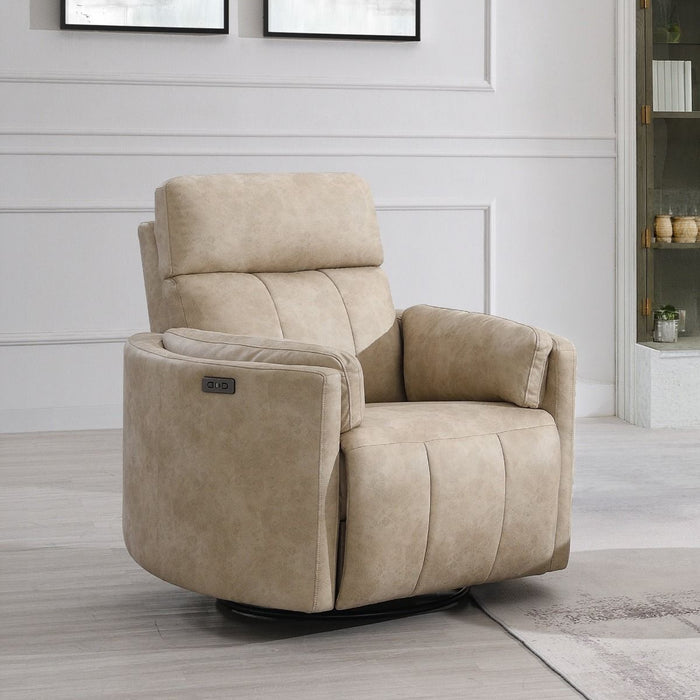 Elison - Motion Glider Recliner With Swivel