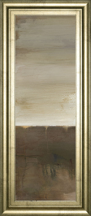 September Fog Descending By Heather Ross - Framed Print Wall Art - Dark Brown
