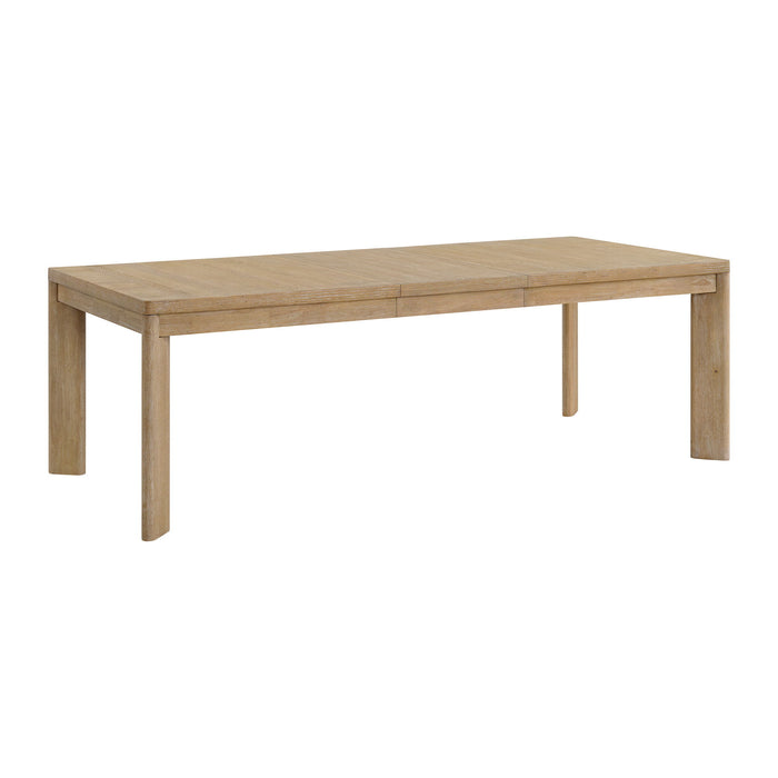 Pacific Grove - 72" Leg Table With 20-Inch Removable Leaf And Ball-Bearing Cable Glides - Sand Dune