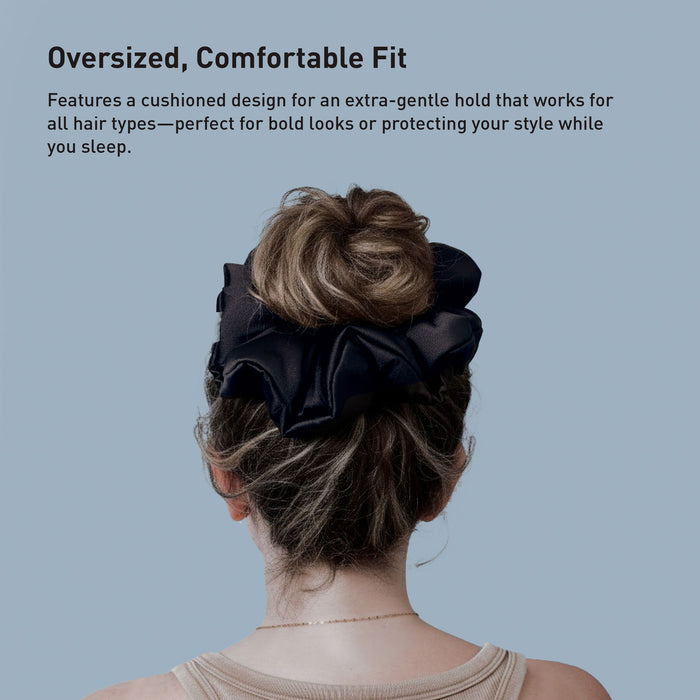 Hyper-Silk - Plush Performance Scrunchie - Black