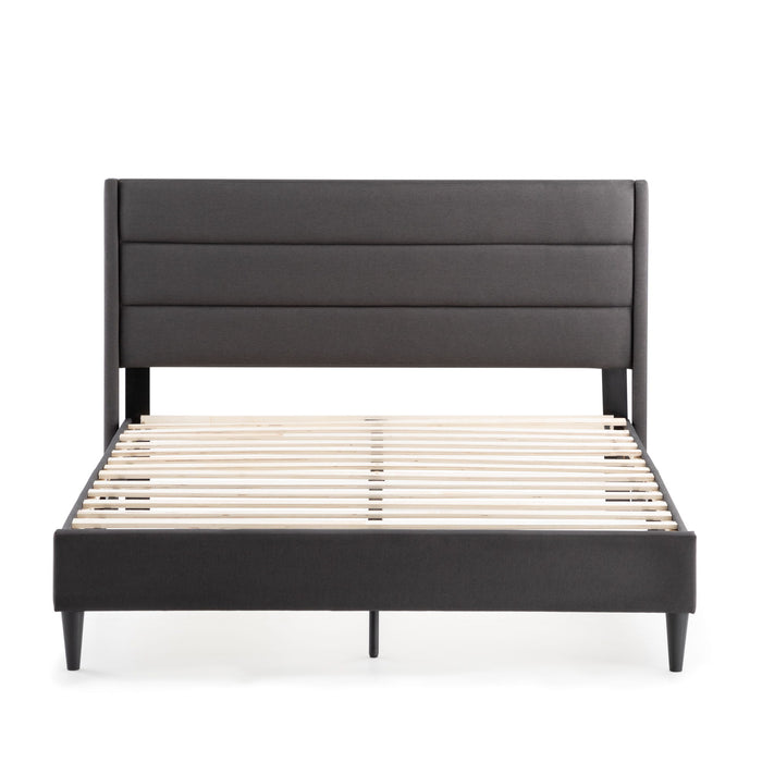Madsen - Full Platform Bed - Charcoal