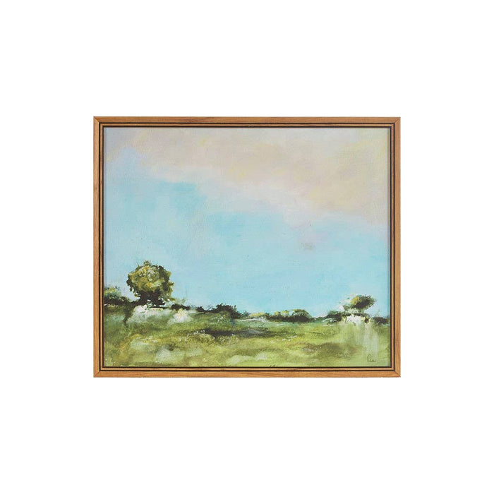 Country Landscape Framed Canvas Wall Art Set