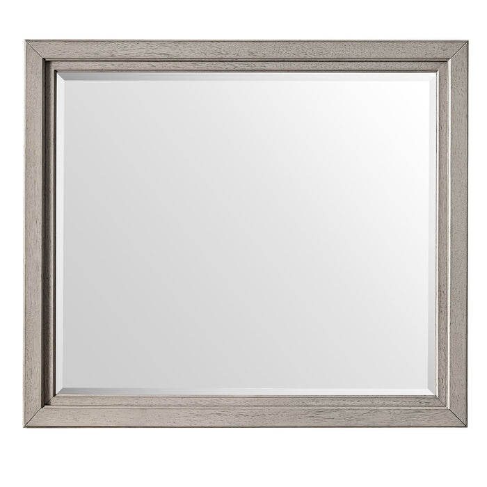 Coronado - Mirror With 1" Beveled Edge And Dresser Attachments - Khaki