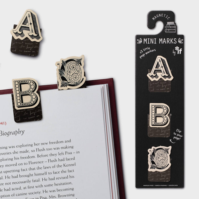 Mini-Marks Magnetic Bookmarks: Swimmers