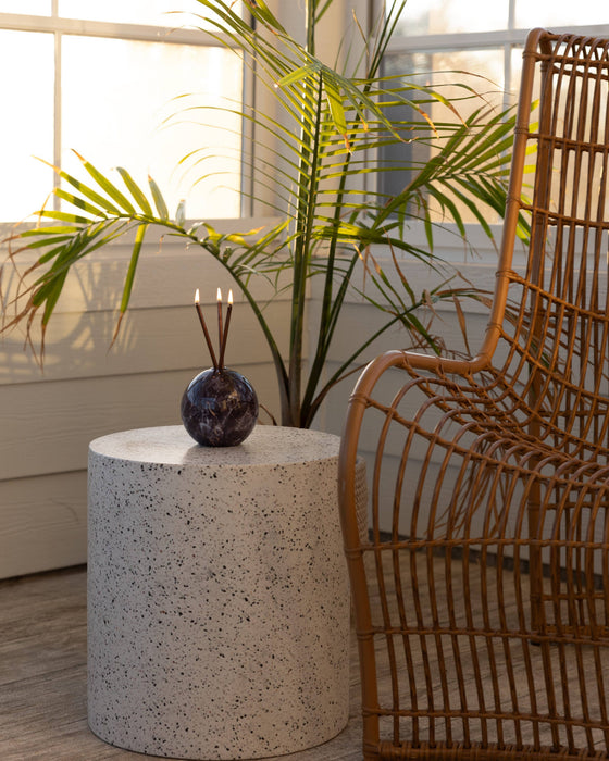 Neva Vase, Charcoal Marble Candle Holder [x6 Vases]