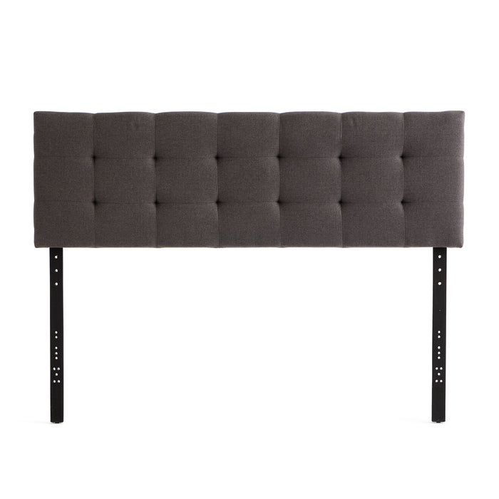 Davis - Full Upholstered Headboard - Charcoal