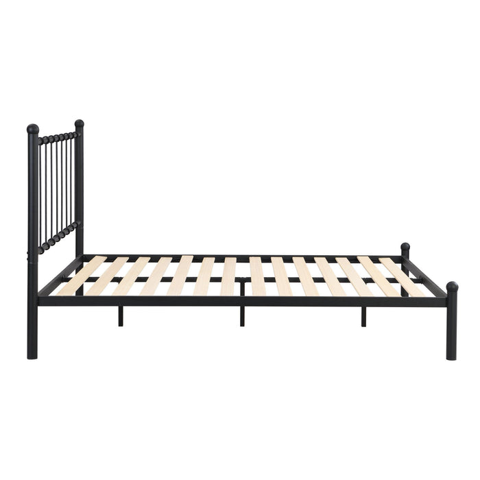 Simmons -  Queen Platform Bed - Black