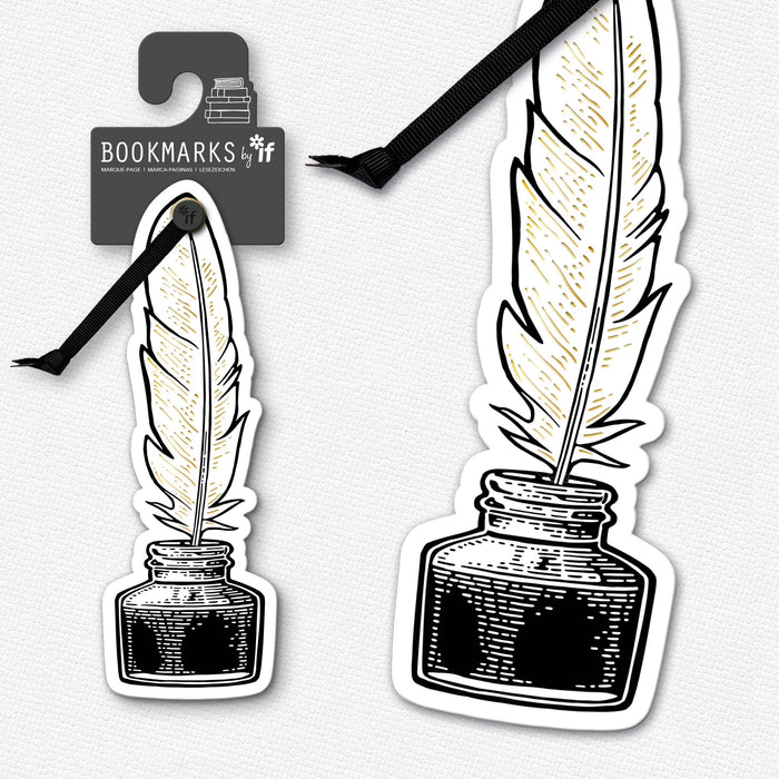 Academia Bookmarks: Pile of Books