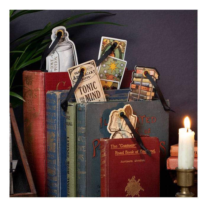 Academia Bookmarks: Pile of Books
