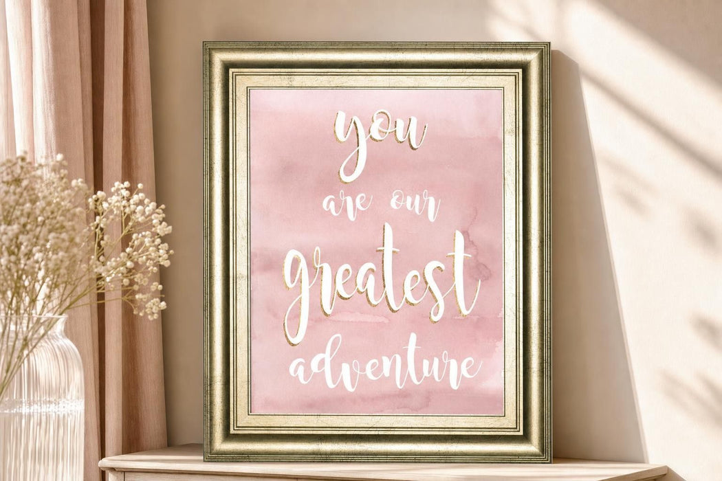 22x26 BaBy Girl III By Studio W - Pink