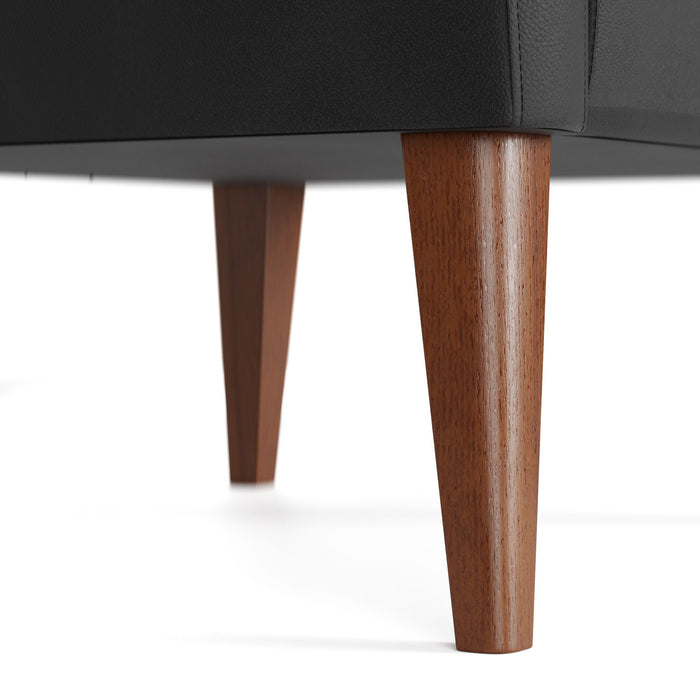 Webster - Barrel Chair - Caramel Brown