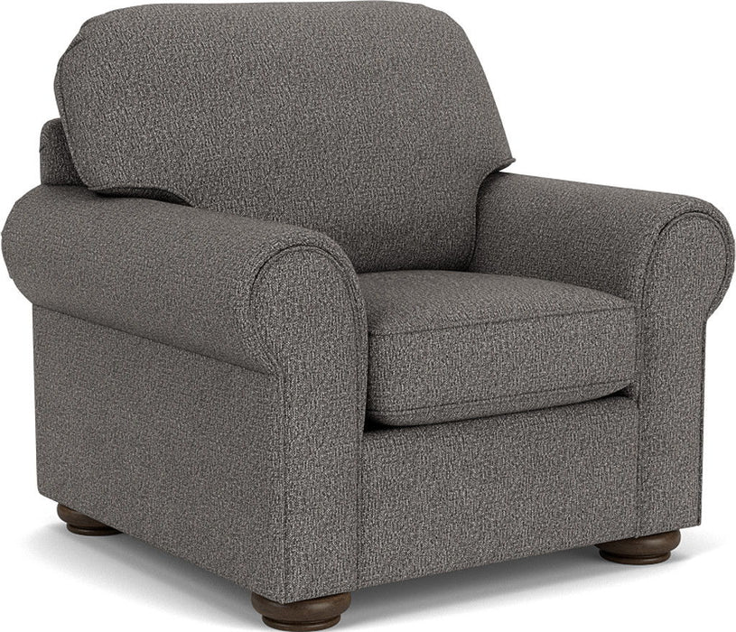 Preston - Fabric Chair - Dark Gray
