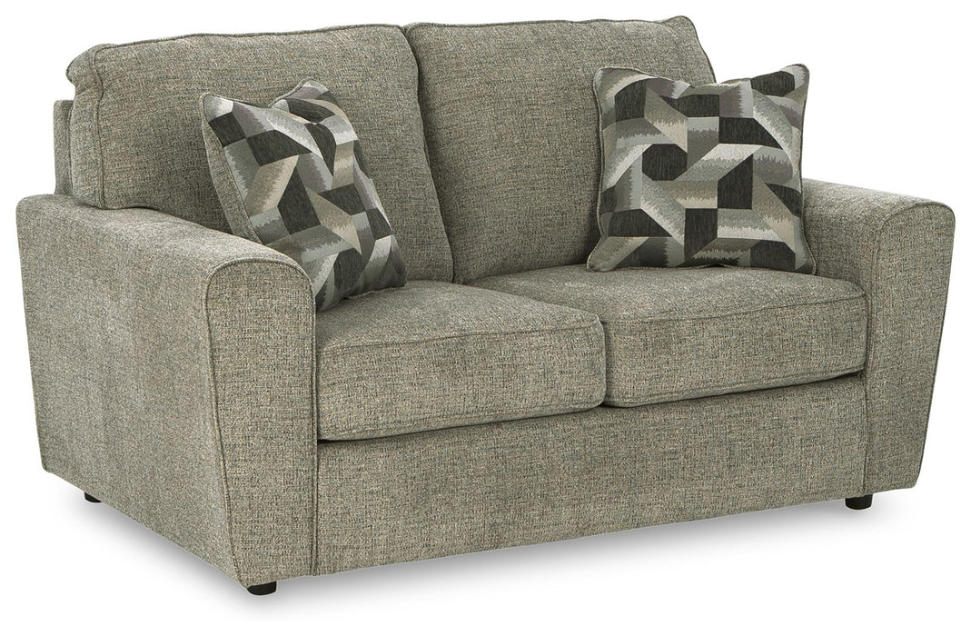 Cascilla - Loveseat - Pewter