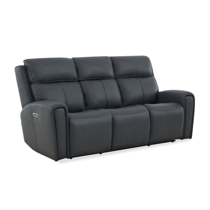 Warren - Power Reclining Sofa With Console, Power Headrest & Lumbar