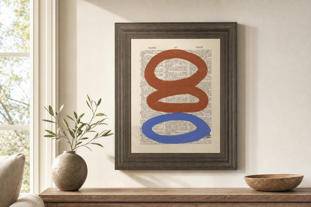 22x26 Modern Definition VI By Renee W. Stramel - Beige