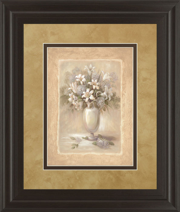 Bounty Il By Vivian Flasch - Framed Print Wall Art - Light Brown