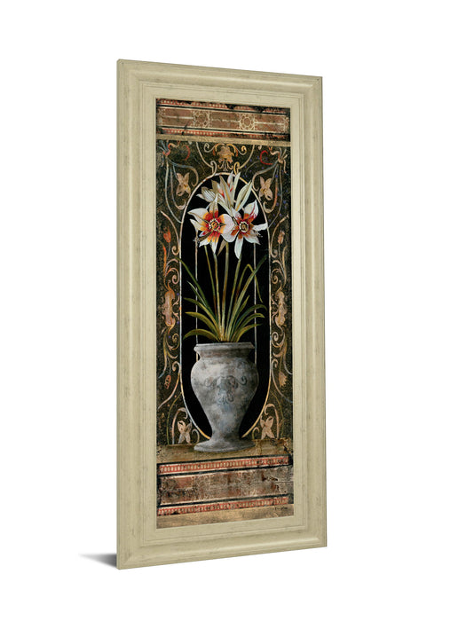 Blanco Botanical Il By Douglas - Framed Print Wall Art - Beige