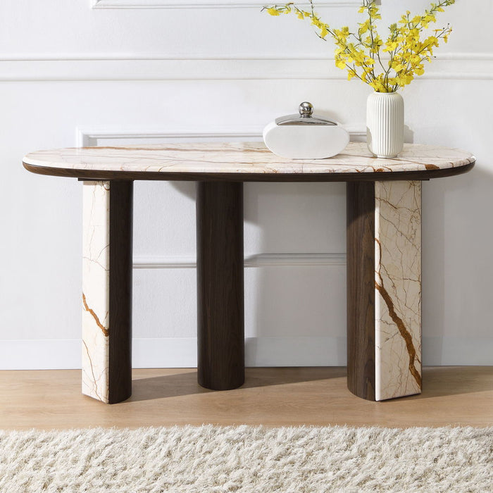 Haidar - Table With Marble Top
