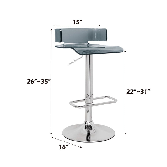 Rania - Adjustable Stool w/Swivel (1Pc)