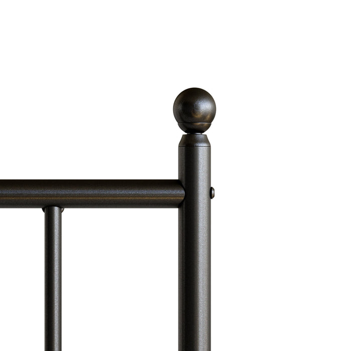 Patterson - Twin Metal Headboard - Black