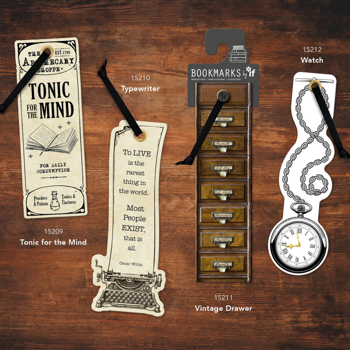 Academia Bookmarks: Pile of Books