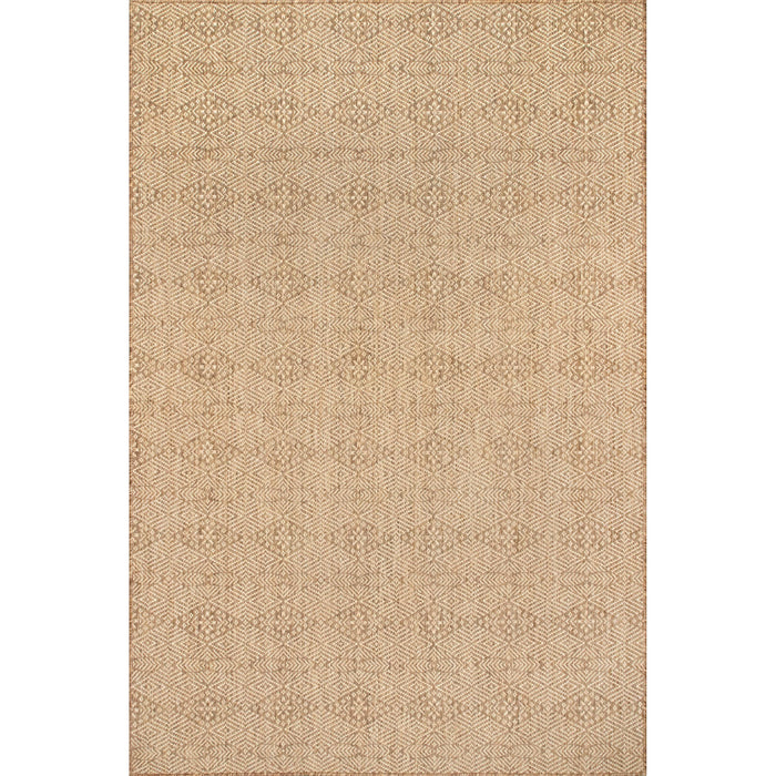 Chandler Elegant Indoor/Outdoor Area Rug: Beige / Rectangle / 8' x 10'