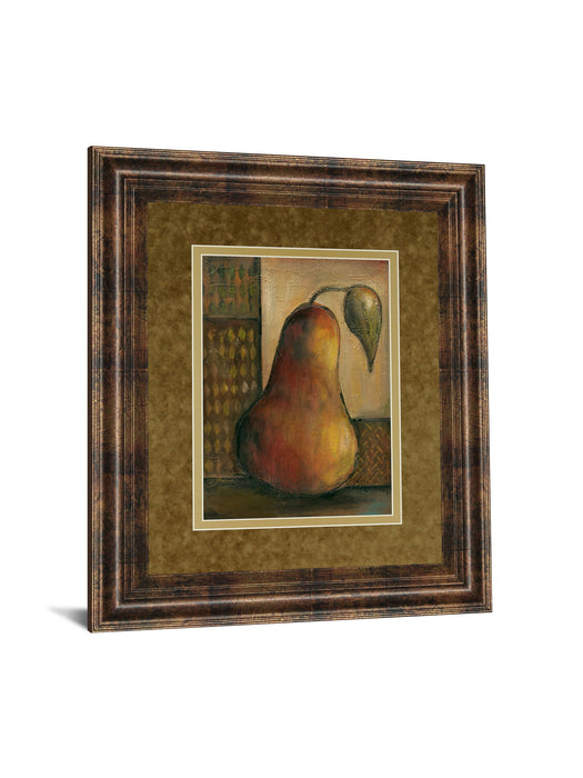 Peralicous I By Joyce Combs - Framed Print Wall Art - Light Brown