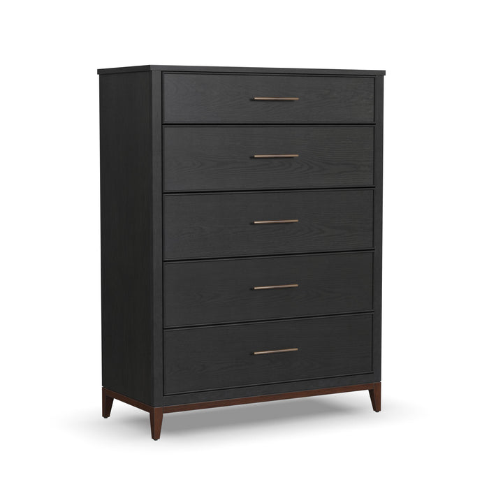 Waterfall - Drawer Chest - Black