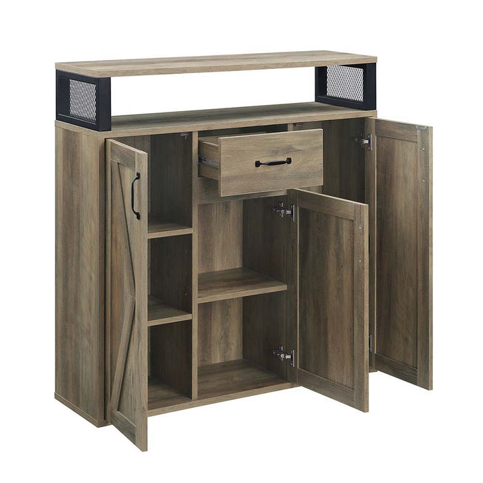Abiram - Server - Rustic Oak