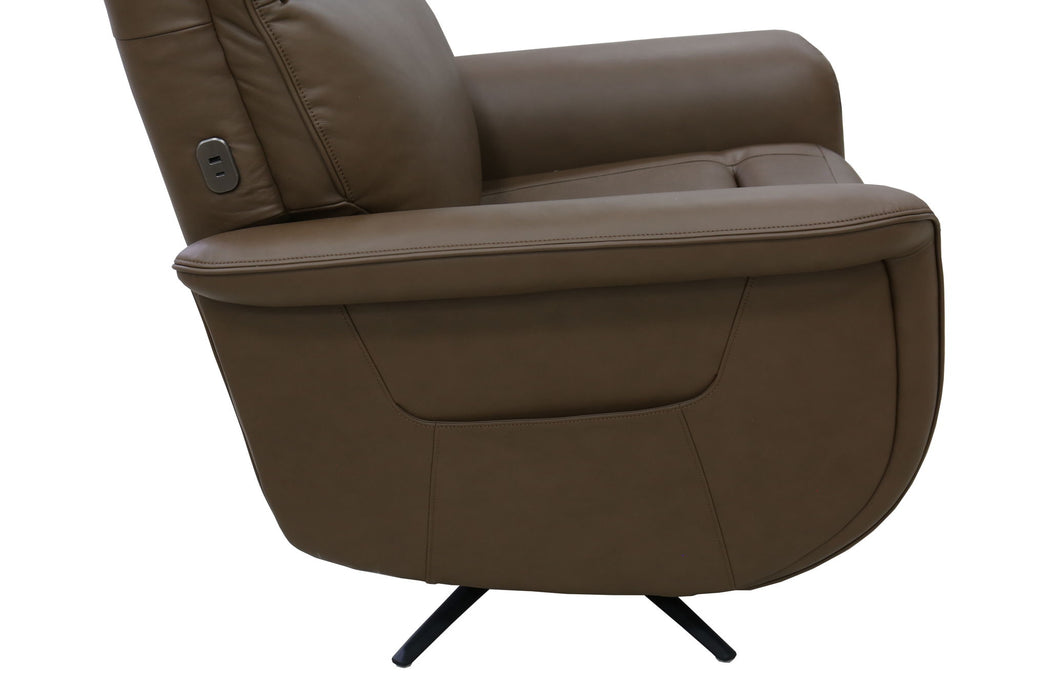 Haven - Power Swivel Recliner With Power Headrest, Lumbar, Heat, Massage & Ventilation