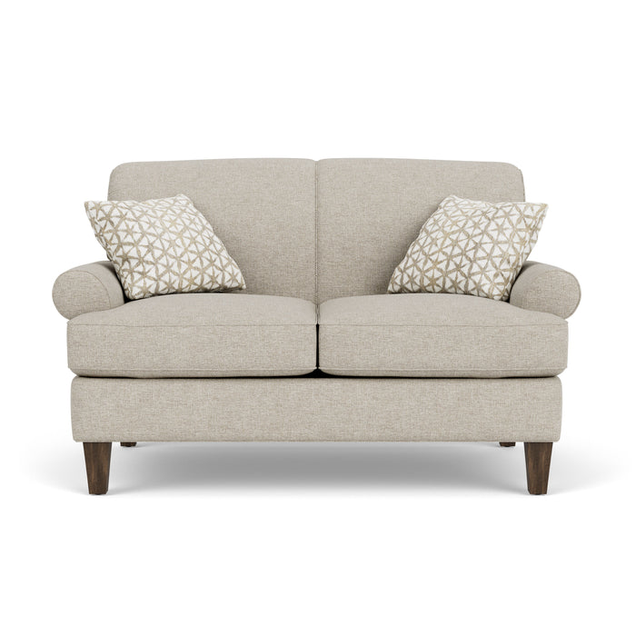 Venture - Loveseat - Pearl Silver
