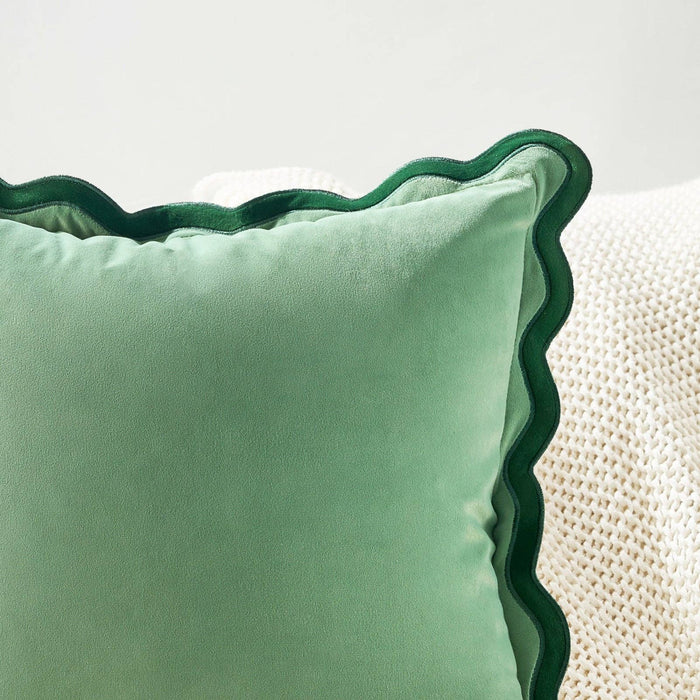 Maleku Pillow Covers (2-Pack) - Green/Light Green: 20x20 inch