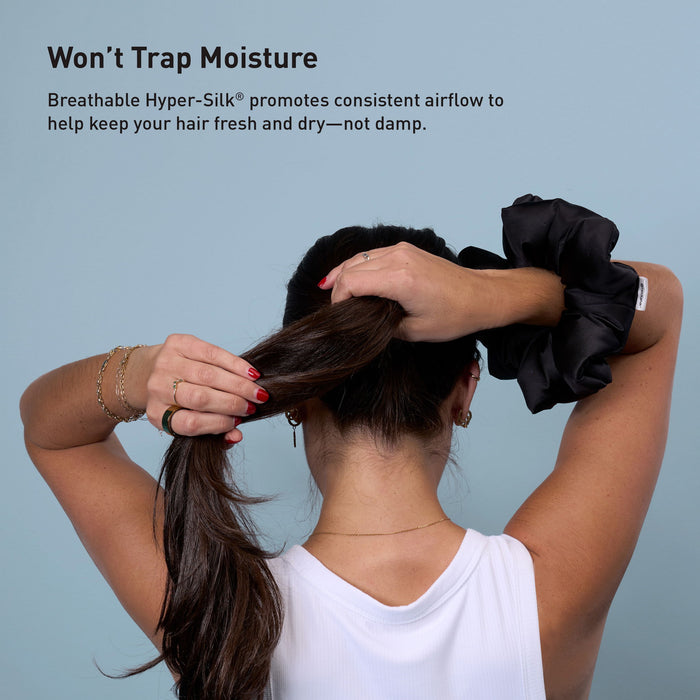 Hyper-Silk - Plush Performance Scrunchie - Black
