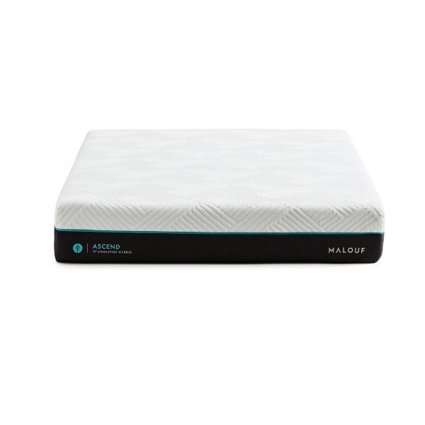 Ascend - Twin CoolSync Hybrid Mattress - White / Black