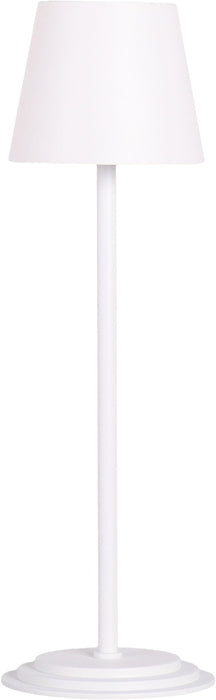 "Eclipse Aura II" Rechargeable LED Metal Accent Lamp (Set of 2) - White