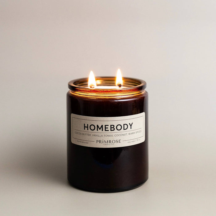HOMEBODY - DOUBLE WICKS: Amber