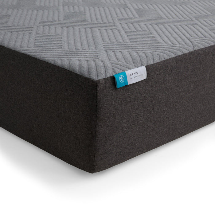 Neve Coolsync - California King Memory Foam Mattress - Gray