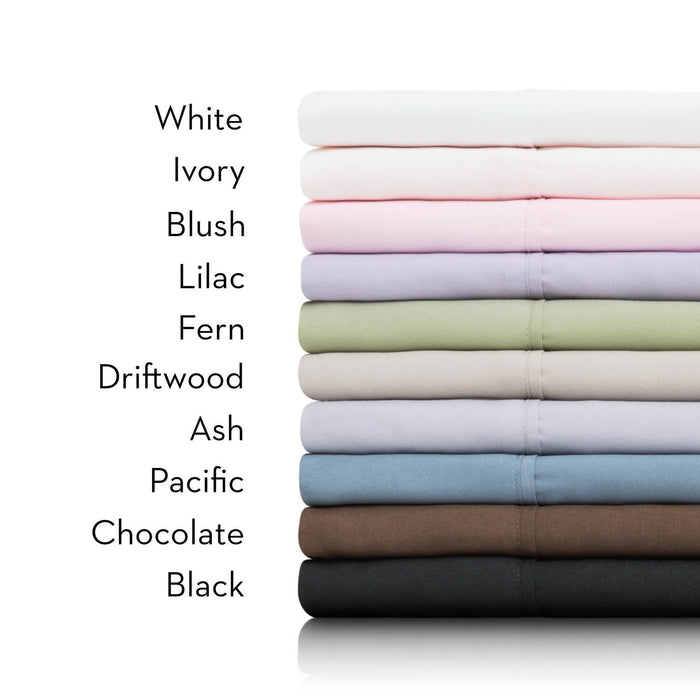 Brushed Microfiber - Bed Sheet - Cot - White