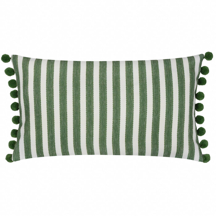 Sessile Leaf Printed Cushion Leaf Green: Leaf Green / Feather Rich Filled / 30 x 50