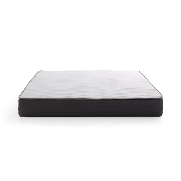 8" Queen Gel Memory Foam Hybrid Mattress - Gray