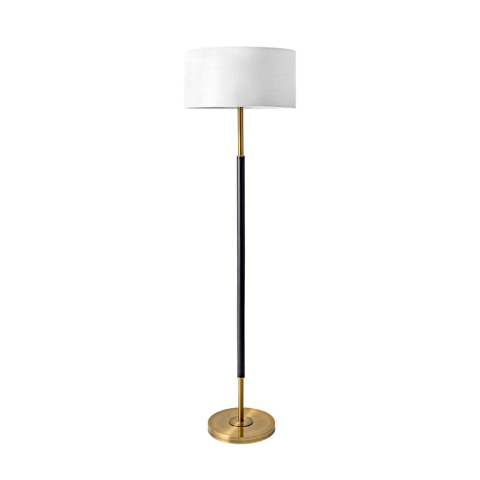 Marshall 61" Metal Floor Lamp: Black / 60.5" H x 17" W x 17" D