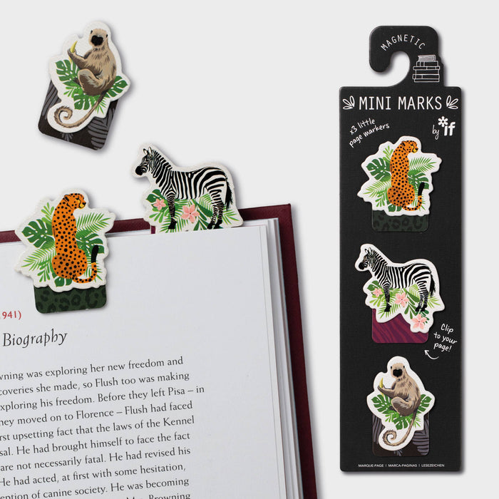 Mini-Marks Magnetic Bookmarks: Swimmers