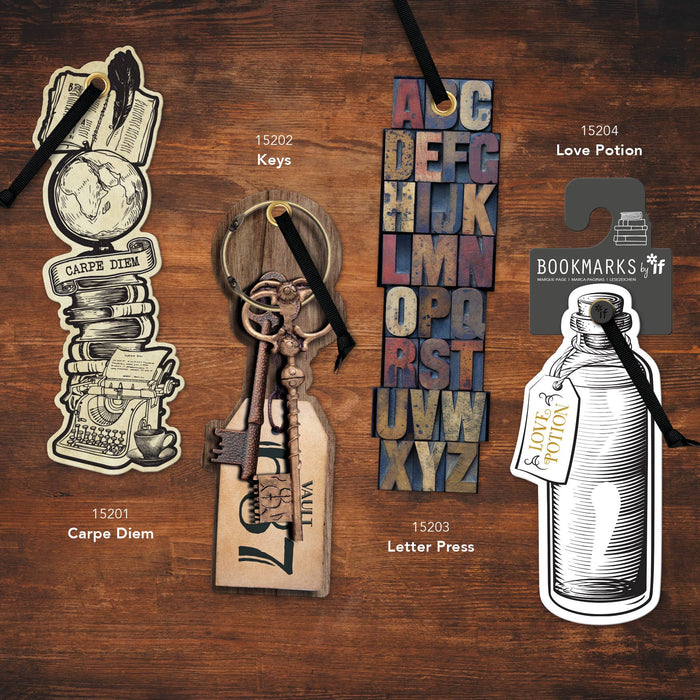 Academia Bookmarks: Pile of Books