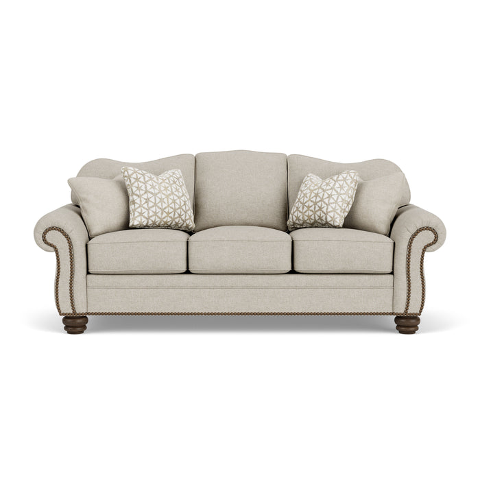 Bexley - Fabric Sofa, Nailhead Trim - Beige
