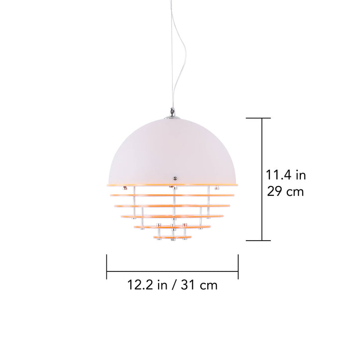 Modern Sunset Orb LED Pendant Light