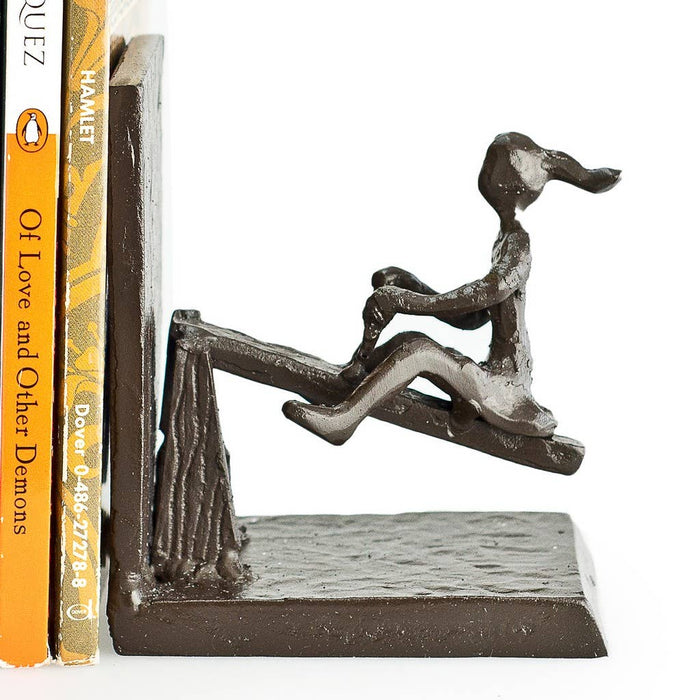 See-Saw Metal Bookend Set